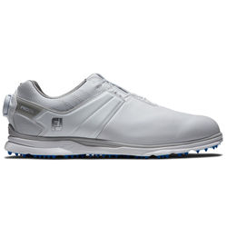 FootJoy Pro SL BOA 53078 Golf Shoes - White Silver