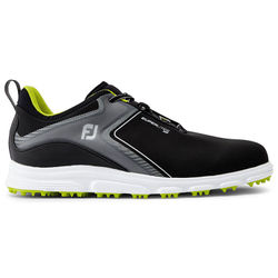 FootJoy SuperLites XP Golf Shoes - Black Lime