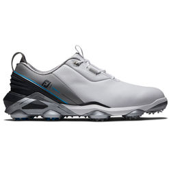 FootJoy Tour Alpha 55507 Golf Shoes - White Grey Blue