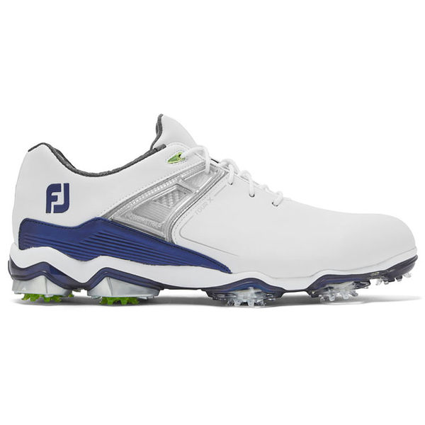 Compare prices on FootJoy Tour X 55404 Golf Shoes - White Navy
