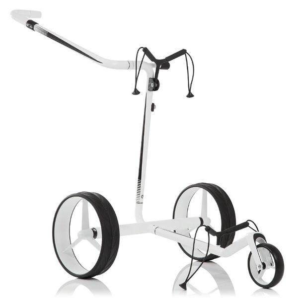 Compare prices on JuCad Carbon Travel 2.0 Electric Golf Trolley - 45 Hole Lithium Battery White Black