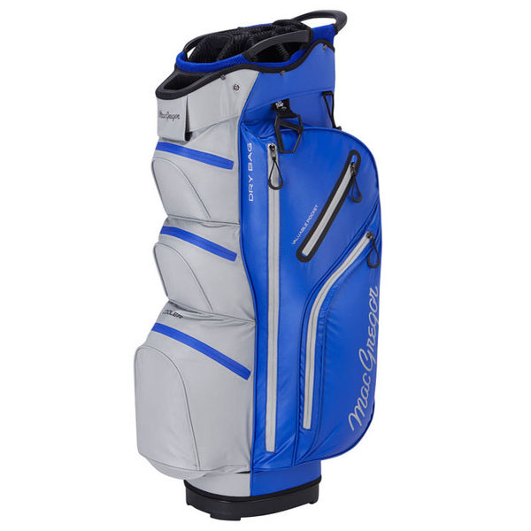 Compare prices on MacGregor MACTEC Water Resistant Golf Cart Bag - Blue Silver