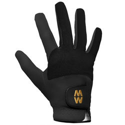MacWet Ladies Micromesh Rain Golf Gloves (Pair Pack) - Black Pair Pack