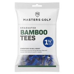 Masters 1 1/2" Bamboo Graduated Golf Tees (25 Pack)