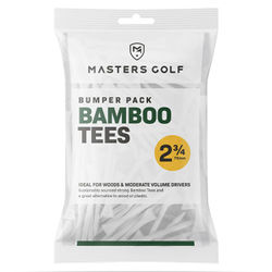 Masters 2 3/4" Bamboo Golf Tees (110 Pack) - 110 Pack