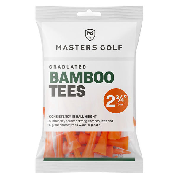 Compare prices on Masters 2 3/4" Bamboo Graduated Golf Tees (20 Pack)