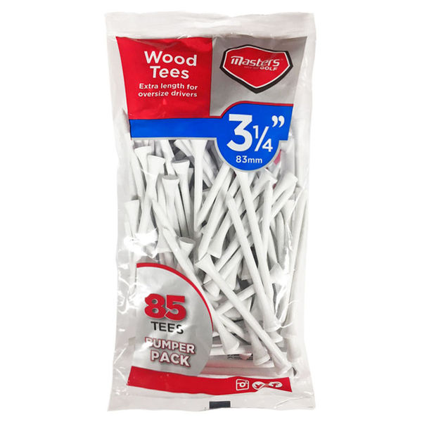 Compare prices on Masters 3 1/4" Wooden Golf Tees (85 Pack) - 85 Pack