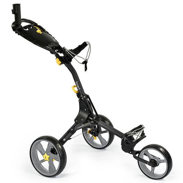 Compare prices on iCart Compact Evo 3 Wheel Golf Trolley - Black Grey