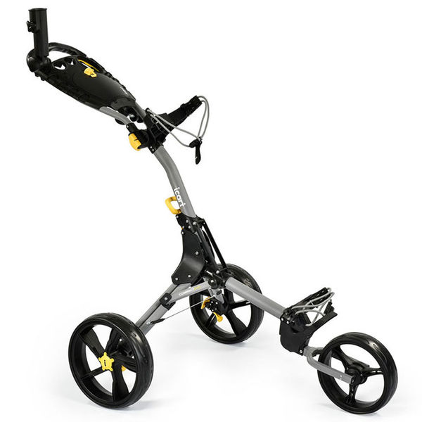Compare prices on iCart Compact Evo 3 Wheel Golf Trolley - Grey Black