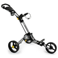iCart Go 3 Wheel Golf Trolley - Grey Black