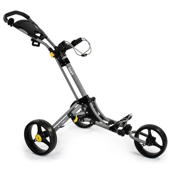 Compare prices on iCart Go 3 Wheel Golf Trolley - Grey Black