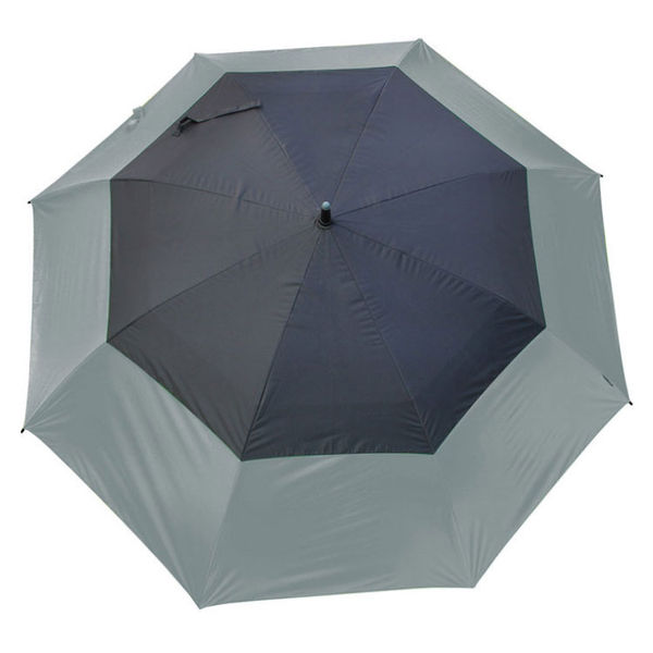 Compare prices on TourDri 64 Inch Gust Resistant Golf Umbrella - Grey Black