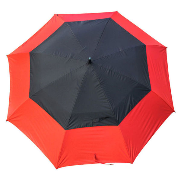 Compare prices on TourDri 64 Inch Gust Resistant Golf Umbrella - Red Black