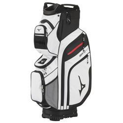 Mizuno BR-D4C Golf Cart Bag - White Black