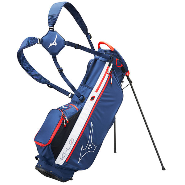 Compare prices on Mizuno K1-LO Golf Stand Bag - Navy Red