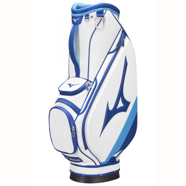 Compare prices on Mizuno Tour Staff Golf Cart Bag - Staff Blue White