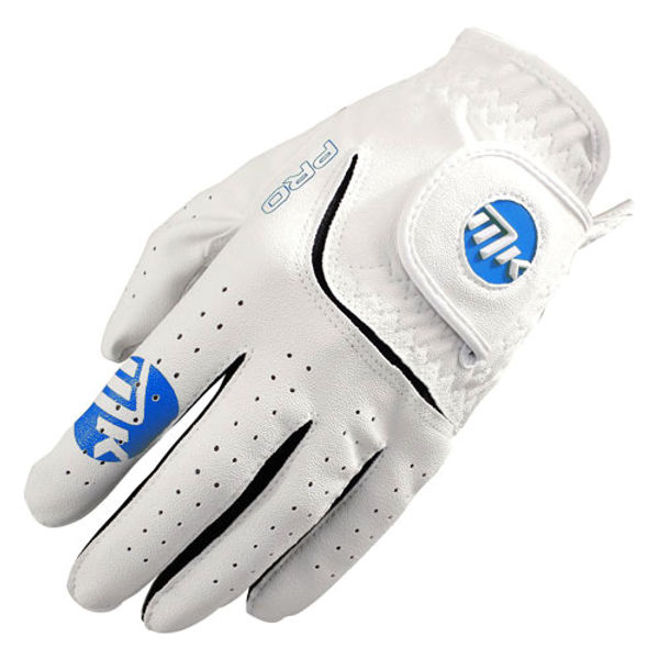 Compare prices on MKids Junior Golf Glove (Extra Large) - White Blue