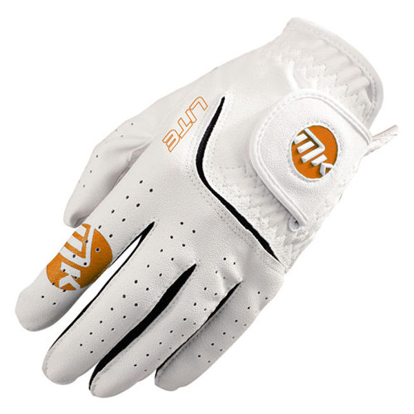 Compare prices on MKids Junior Golf Glove (Small) - White Orange