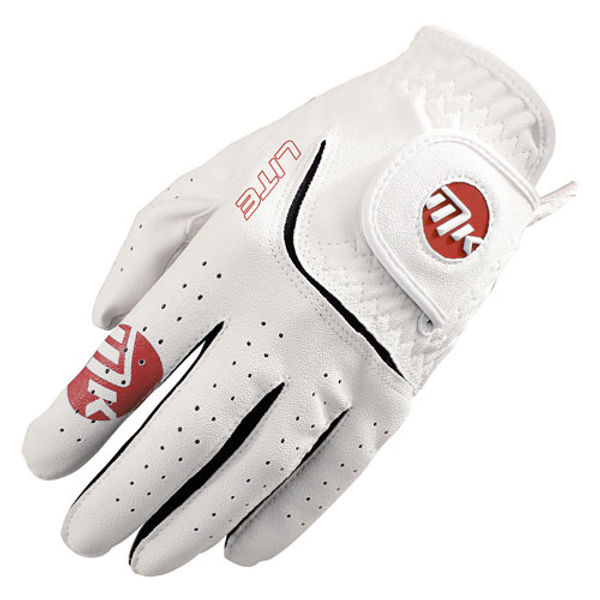 Compare prices on MKids Junior Golf Glove (Medium) - White Red