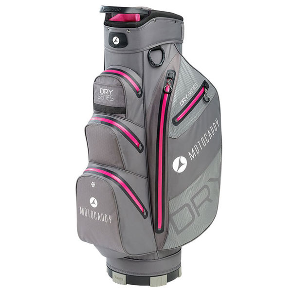 Compare prices on Motocaddy 2021 Dry Series Golf Cart Bag - Charcoal Fuchsia
