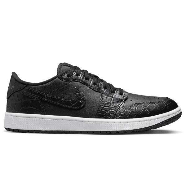 Compare prices on Nike Air Jordan 1 Low G Golf Shoes - Black Black Iron Grey White