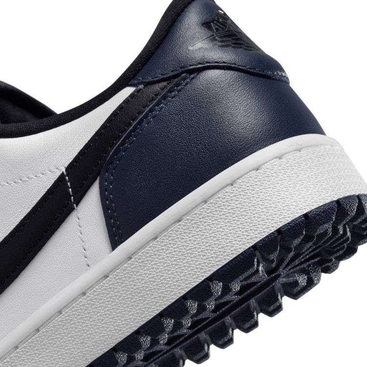 Nike Air Jordan 1 Low G Golf Shoes - White Black Midnight Navy