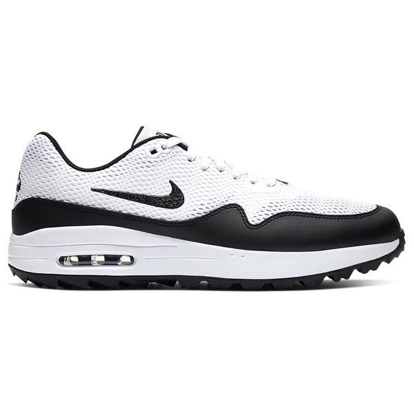 Compare prices on Nike Air Max 1G Golf Shoes - White Black White