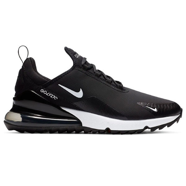 Compare prices on Nike Air Max 270G Golf Shoes - Black White Hot Punch