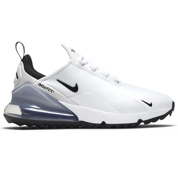 Compare prices on Nike Air Max 270G Golf Shoes - White Black Pure Platinum