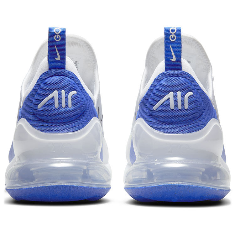 Nike Air Max 270G Golf Shoes - White Racer Blue Pure Platinum