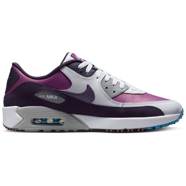 Compare prices on Nike Air Max 90G NRG Golf Shoes - White Cave Purple Purple Smoke