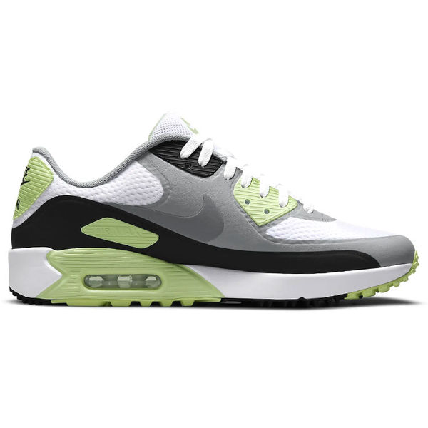 Compare prices on Nike Air Max 90G Golf Shoes - White Particle Grey Black