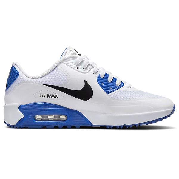 Compare prices on Nike Air Max 90G Golf Shoes - White Racer Blue
