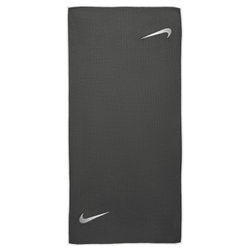 Nike Caddy Golf Towel - Dark Grey White