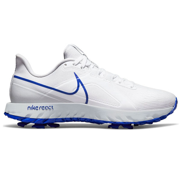 Compare prices on Nike React Infinity Pro Golf Shoes - White Platinum Blue