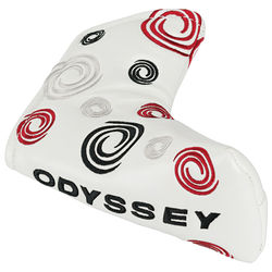 Odyssey Swirl Blade Putter Headcover - White