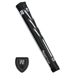 P2 React Tour Golf Putter Grip - Black White