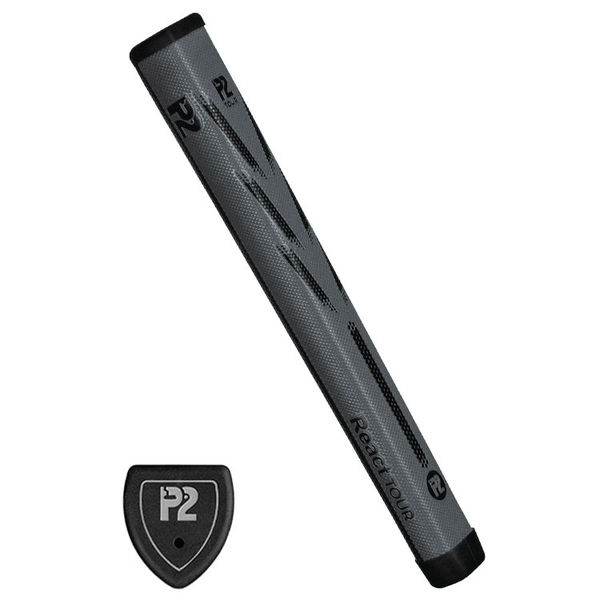 Compare prices on P2 React Tour Golf Putter Grip - Grey Black