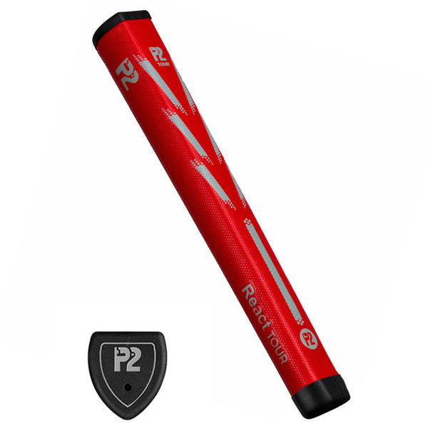 Compare prices on P2 React Tour Golf Putter Grip - Red Grey