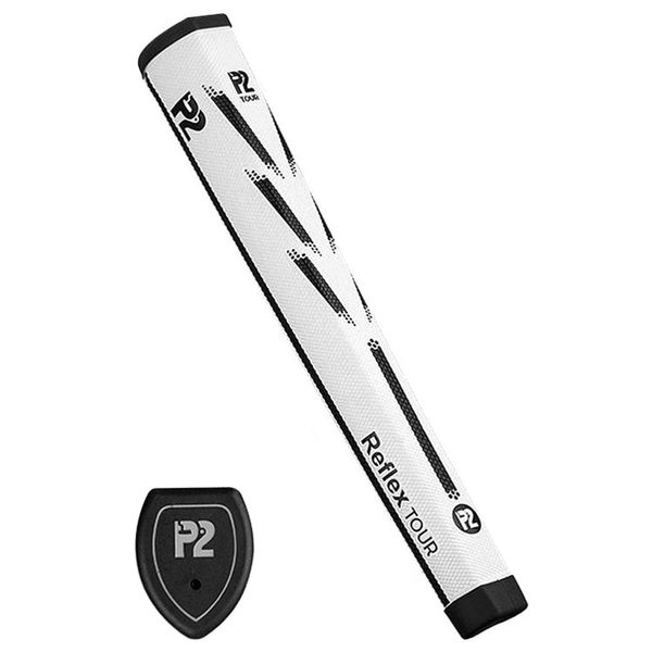 Compare prices on P2 Reflex Tour Golf Putter Grip - White Black