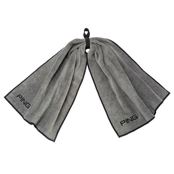 Compare prices on Ping Bow Tie Golf Towel - Grey