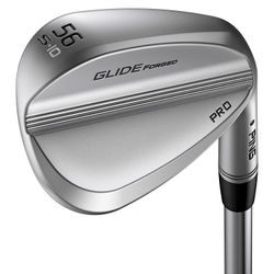 Ping Glide Forged Pro Satin Chrome Wedge - Steel Shaft Left Handed