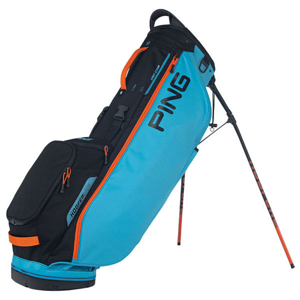 Compare prices on Ping Hoofer Lite Golf Stand Bag - Bright Blue Black Orange
