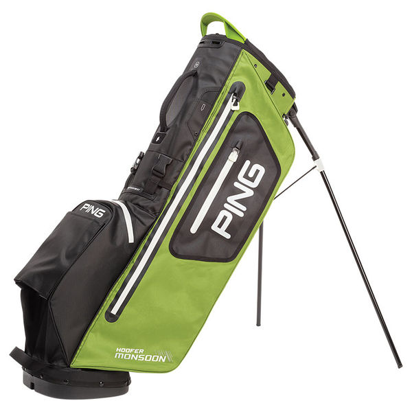 Compare prices on Ping Hoofer Monsoon Waterproof Golf Stand Bag - Olive Black