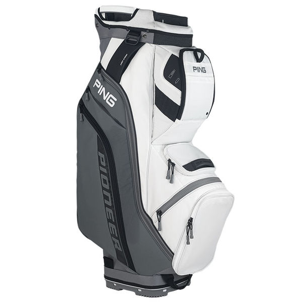 Compare prices on Ping Pioneer 214 Golf Cart Bag - Grey White