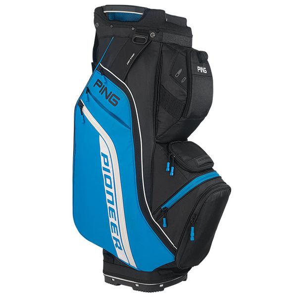 Compare prices on Ping Pioneer 214 Golf Cart Bag - Royal Black