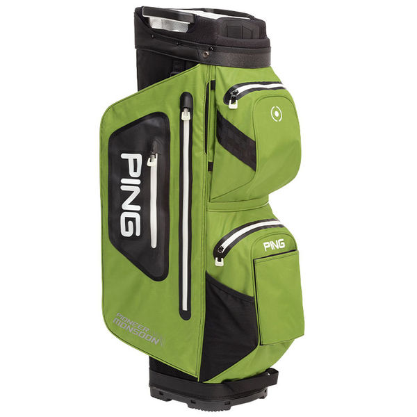 Compare prices on Ping Pioneer Monsoon Waterproof Golf Cart Bag - Olive Black
