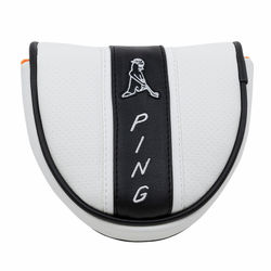 Ping PP58 Mallet Putter Headcover - White Black Orange