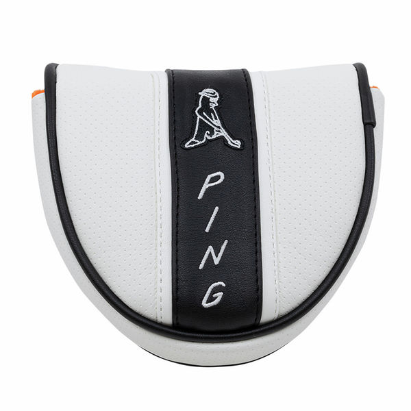 Compare prices on Ping PP58 Mallet Putter Headcover - White Black Orange