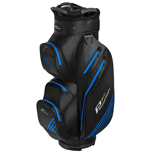 Compare prices on PowaKaddy Dri-Tech Golf Cart Bag - Black Gunmetal Blue
